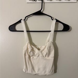 SKIMS Cream Women's Tank Top